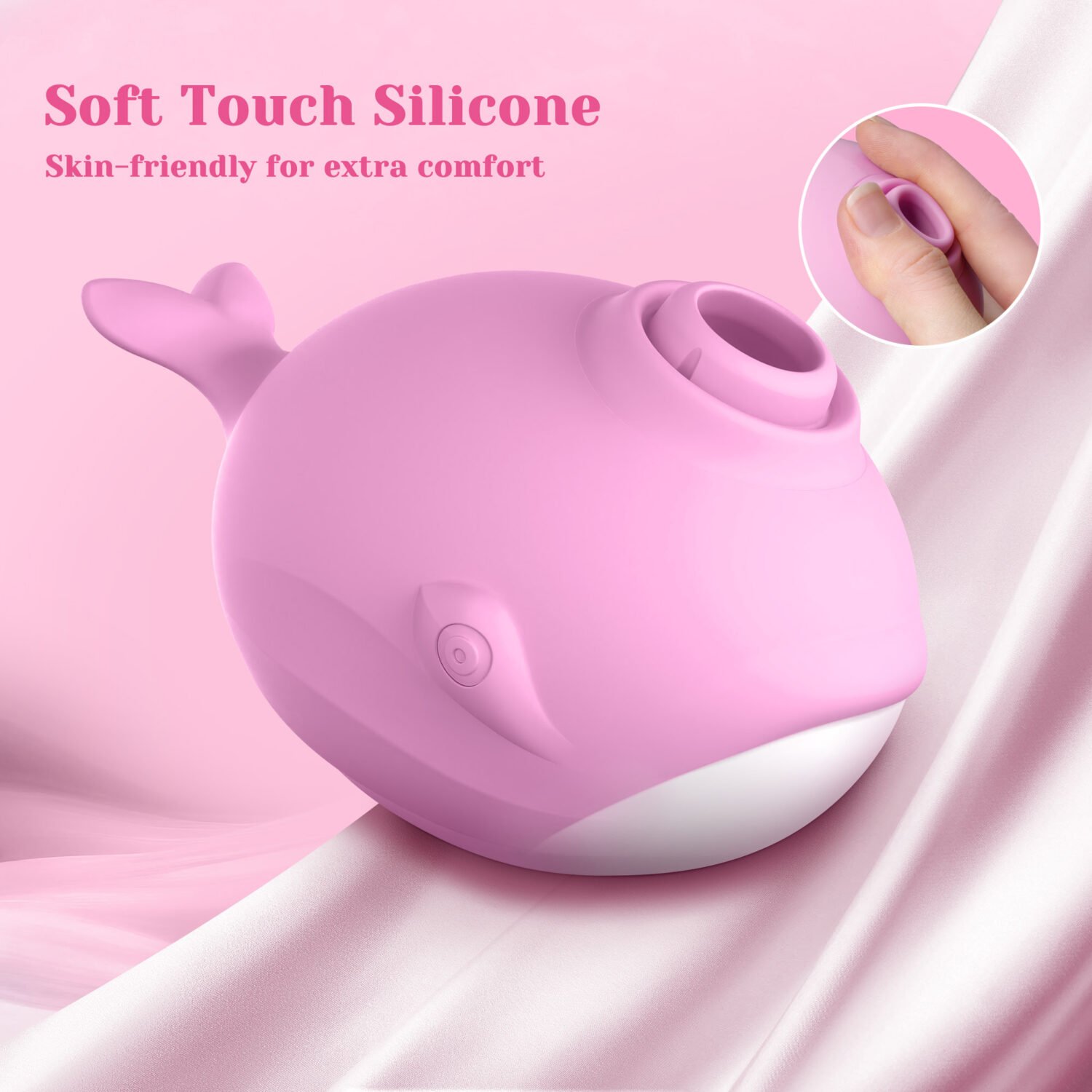 Touch Suction Vibrator Sex Toys for Women - 2 in 1 Clitoris Stimulator with 7 Sucking & 7 Vibrating Modes for Women 6971982201126 - Image 3